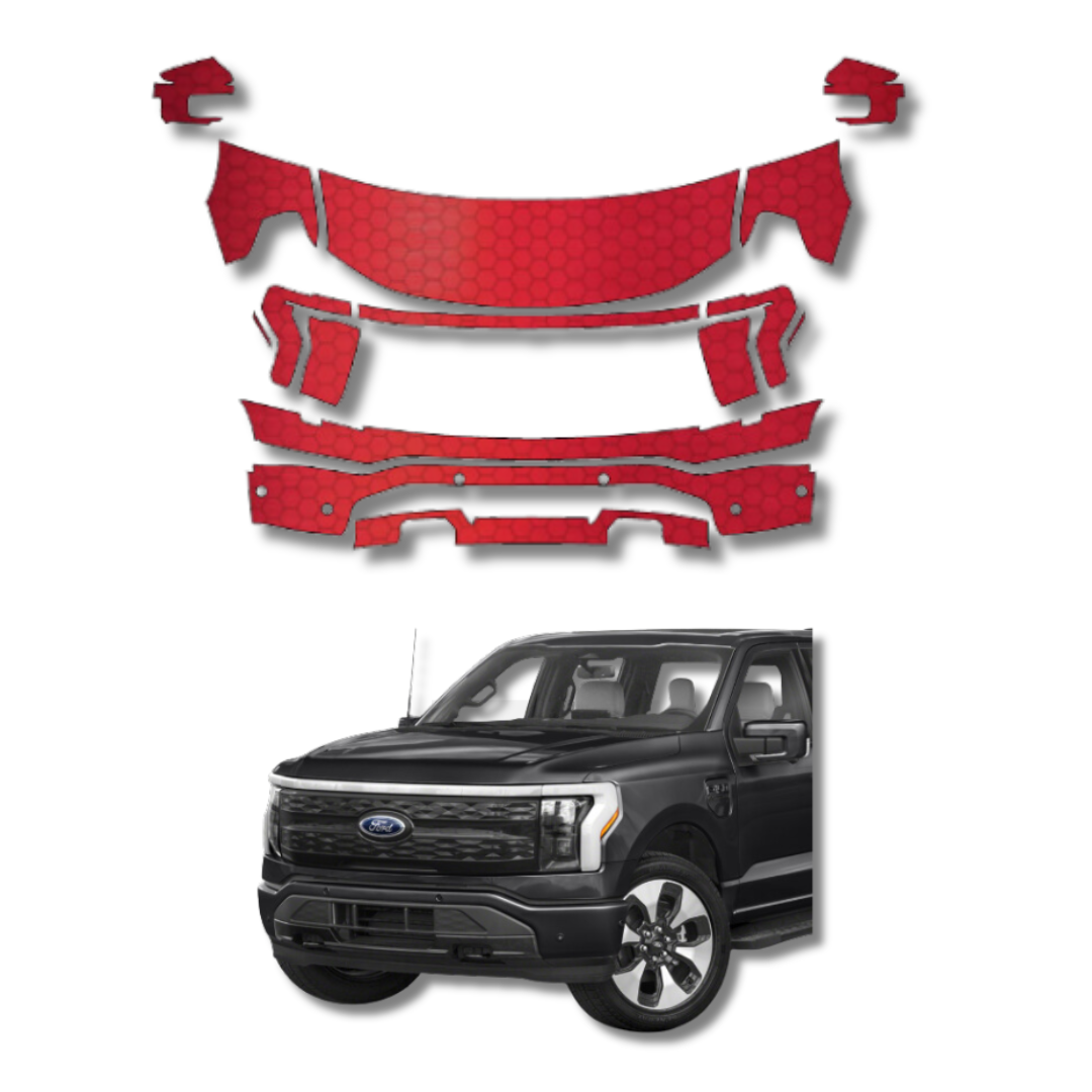 Partial Hood Fender & Mirror Kit | FORD F-150 LIGHTNING 2024 Partial Hood Fender & Mirror Kit | FORD F-150 LIGHTNING 2024